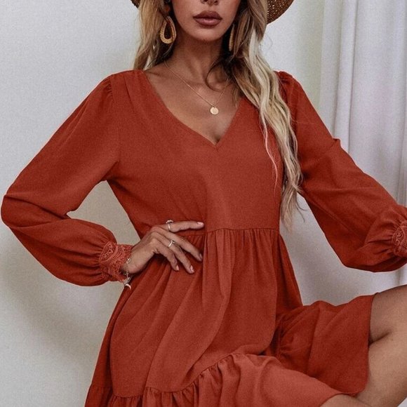 Monarch Fashion Dresses & Skirts - Women's Long Sleeve Dress